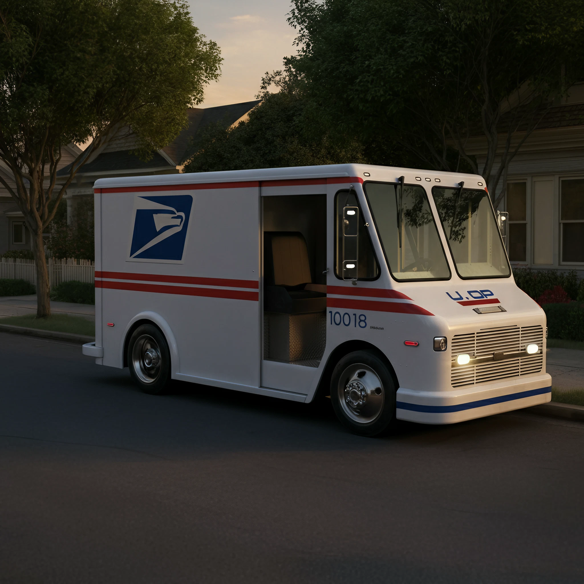 new us postal trucks