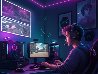 game streamer