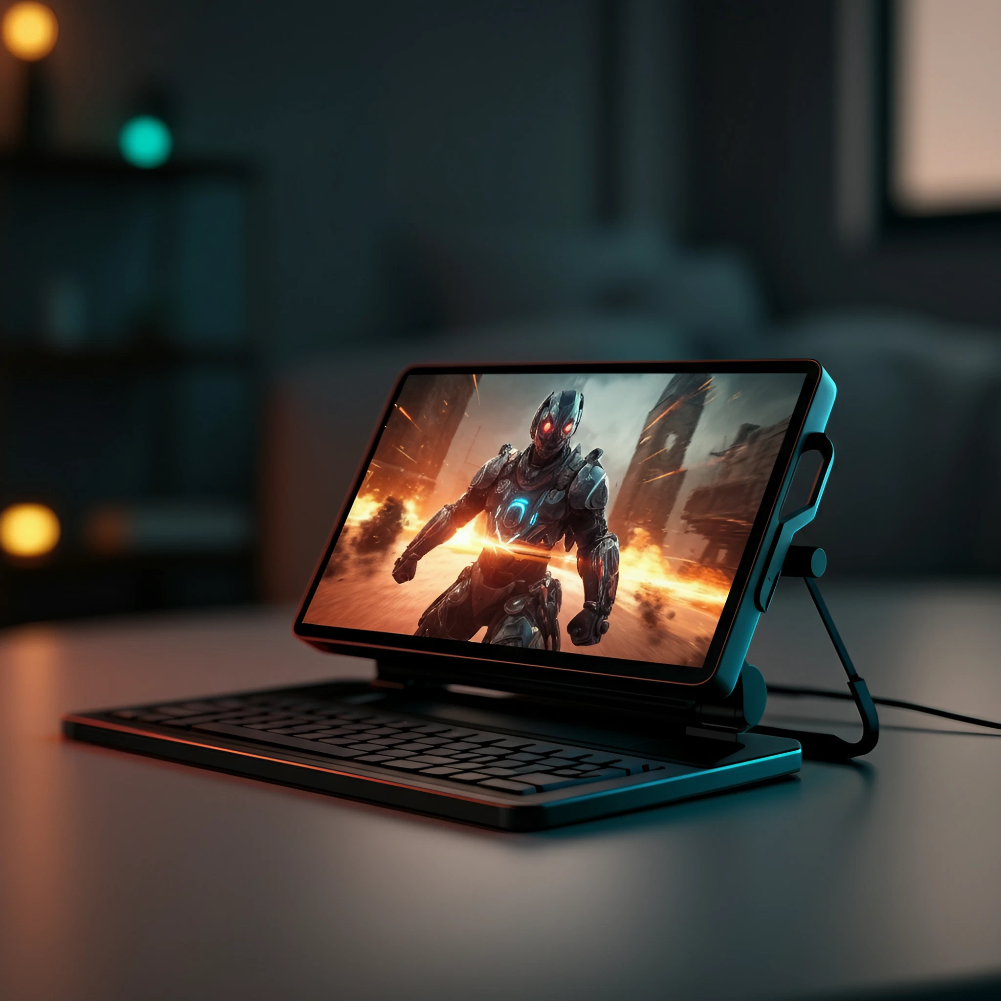 portable gaming screen