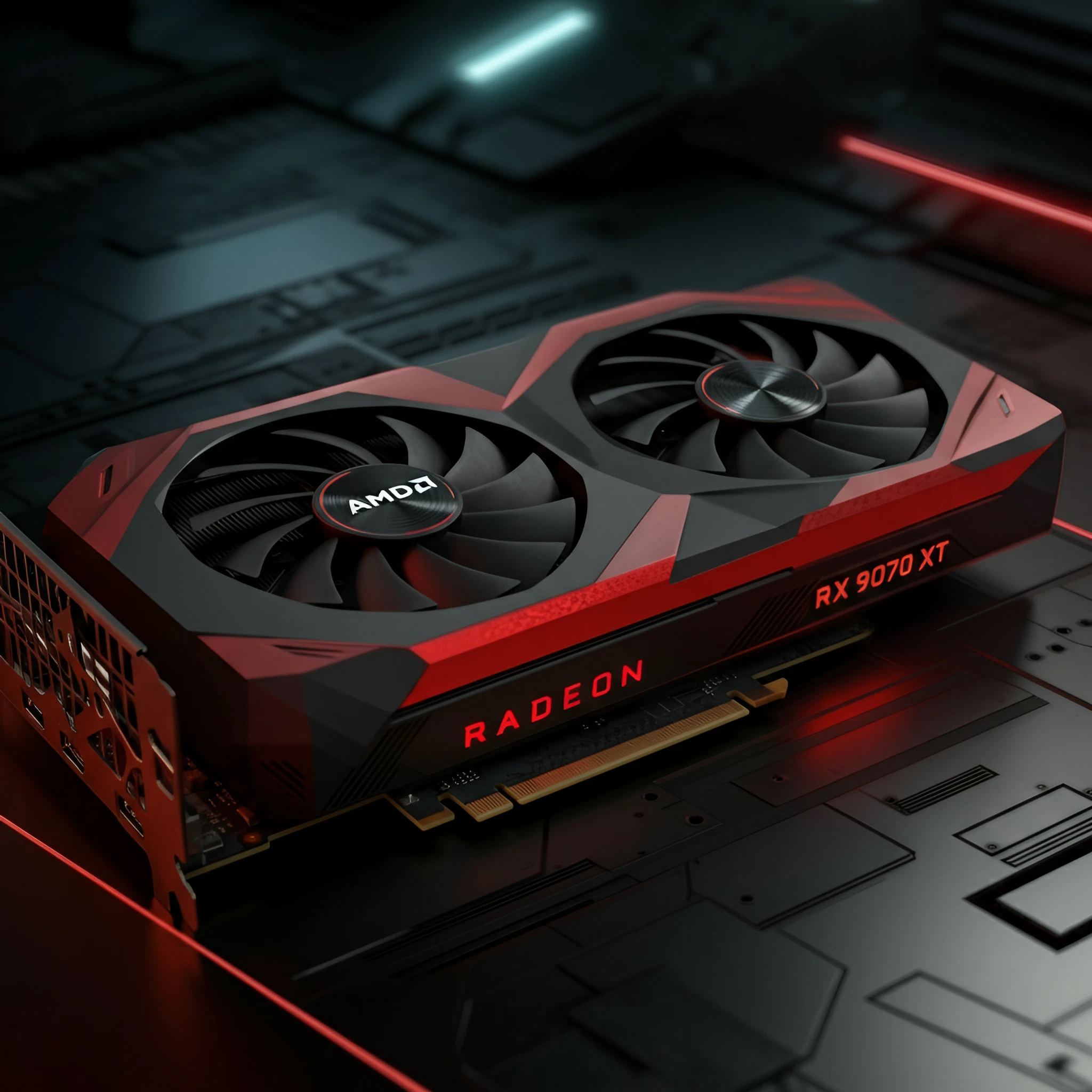 AMD’s unreleased Radeon RX 9070 XT design shows up in China