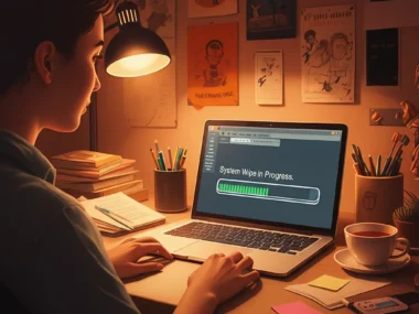 how to wipe computer