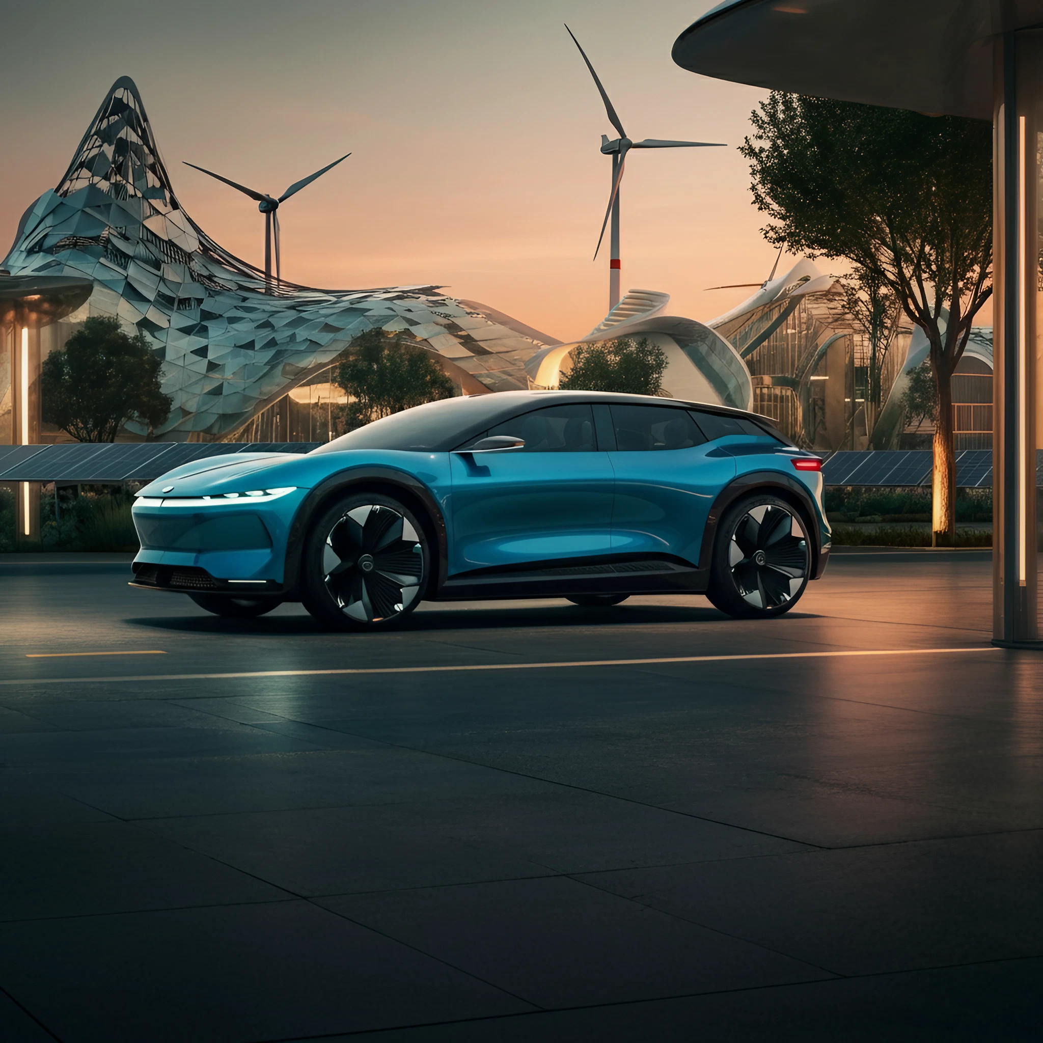 fully electric suvs 2025