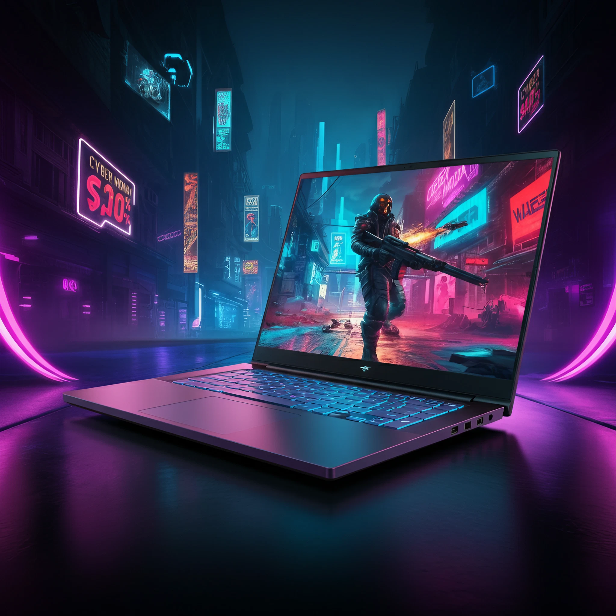 gaming laptop cyber monday