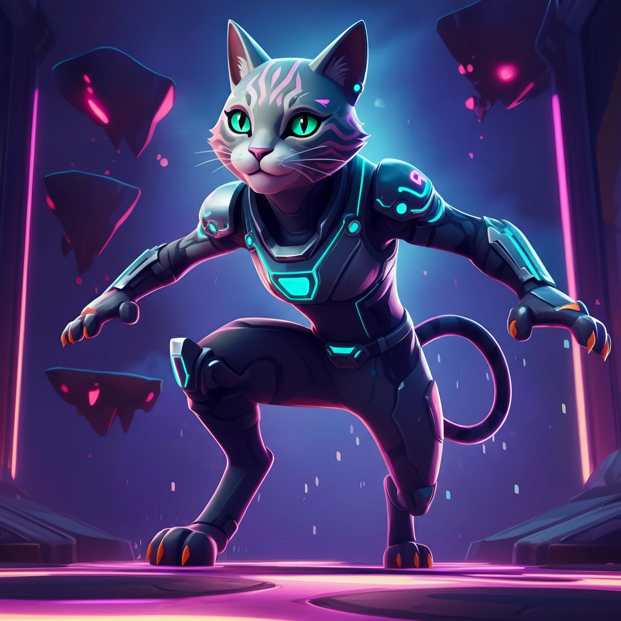 cat fortnite skin