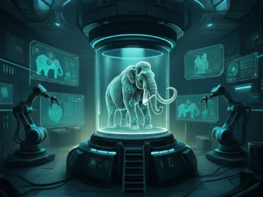 How could scientists create a mammoth without using cells