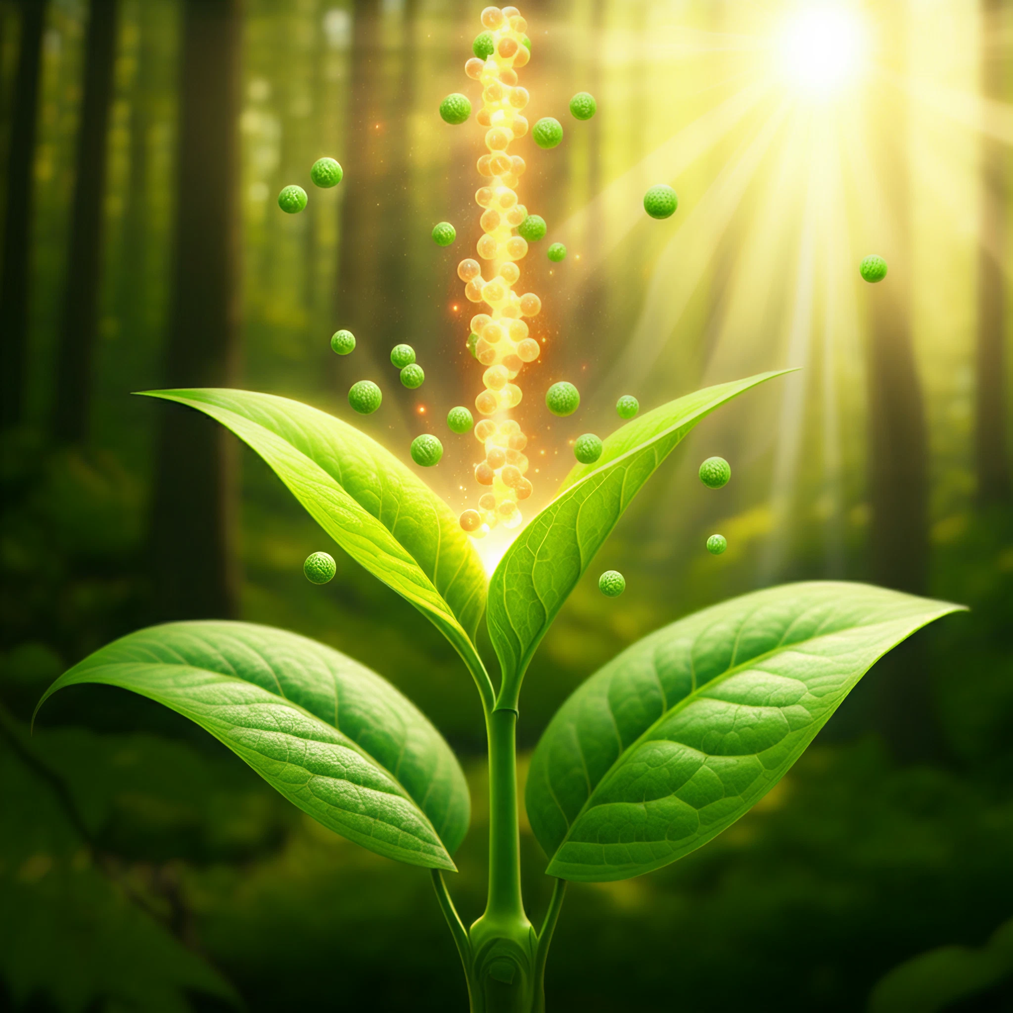 describe the transformation of energy that occurs during photosynthesis