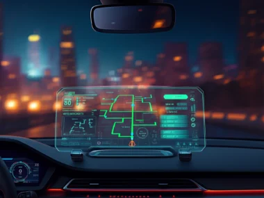 heads up display car windshield