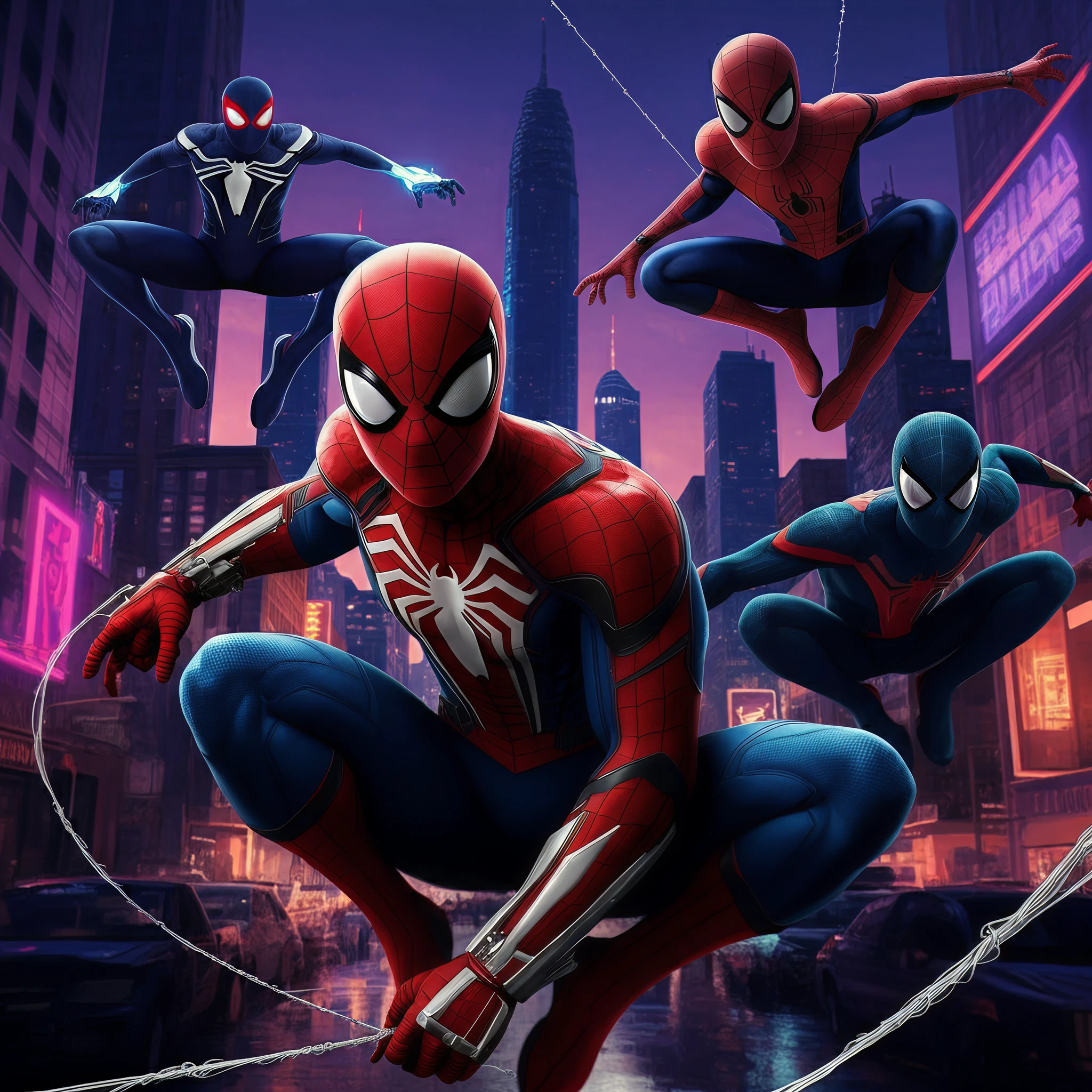 all spider mans