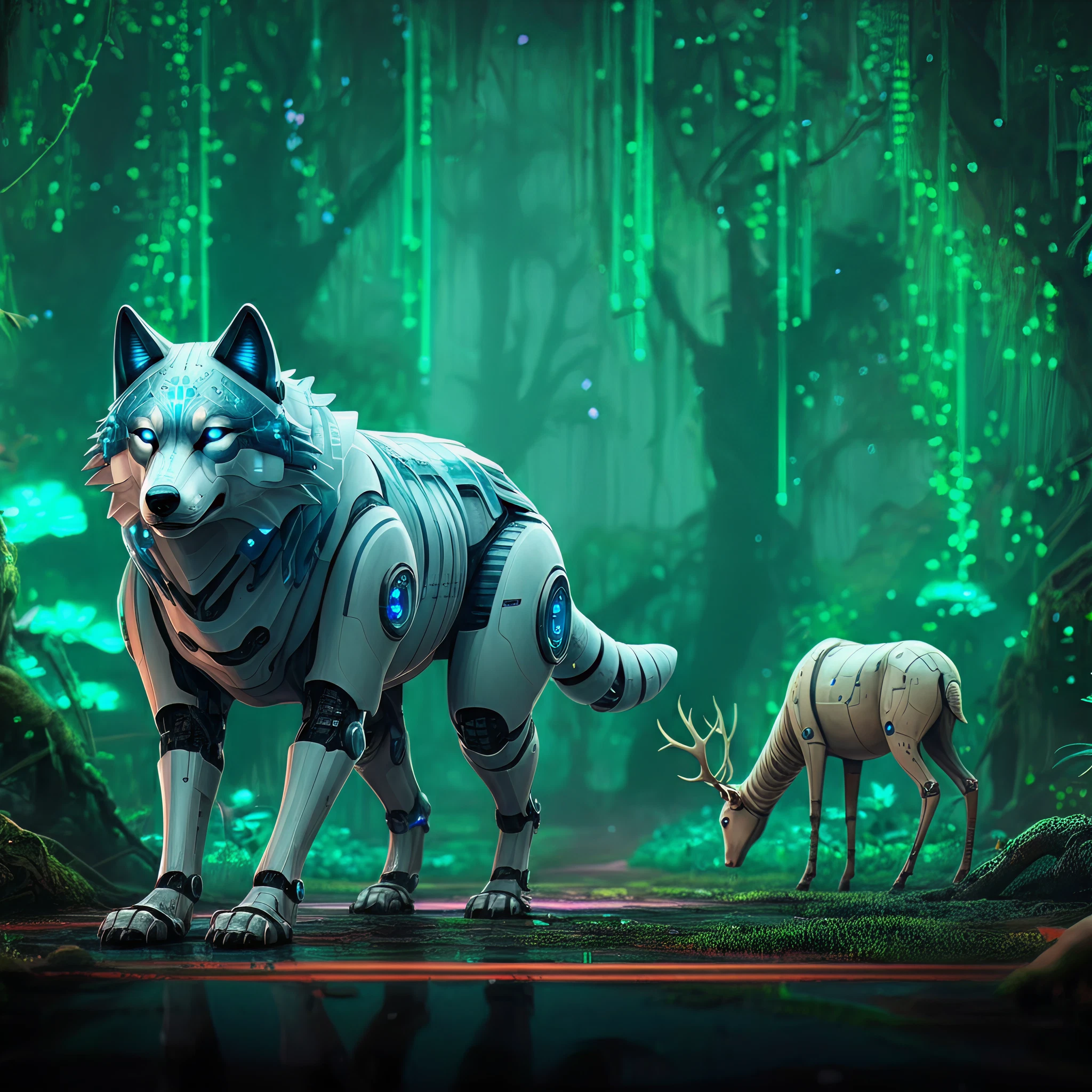 the wild robot animals