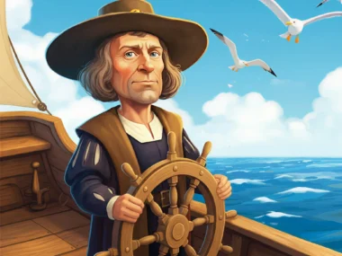 christopher columbus cartoon