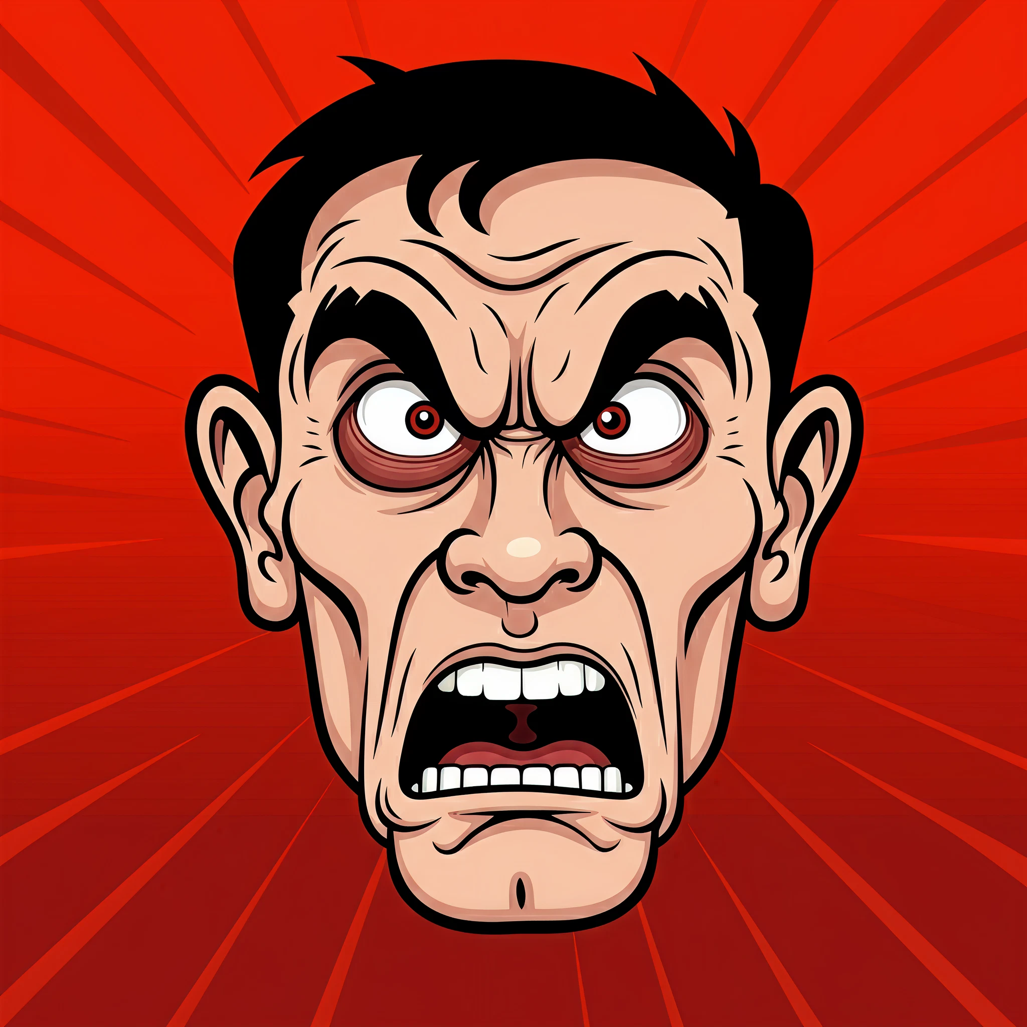 rage meme face