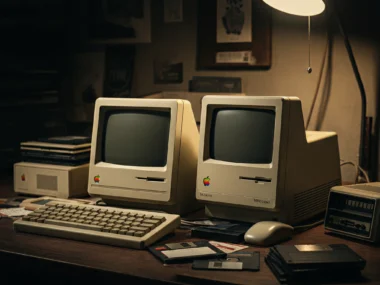 90's old apple computers