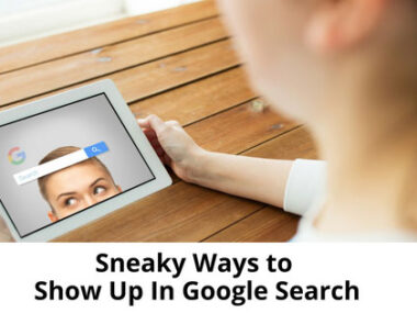 how to show up in google search
