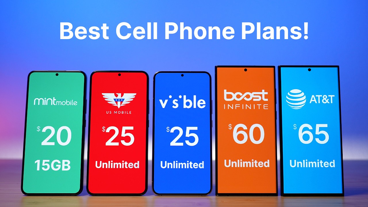 phone plans for one