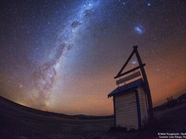 real night sky