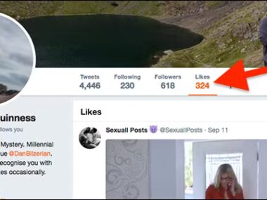 can people see your twitter likes