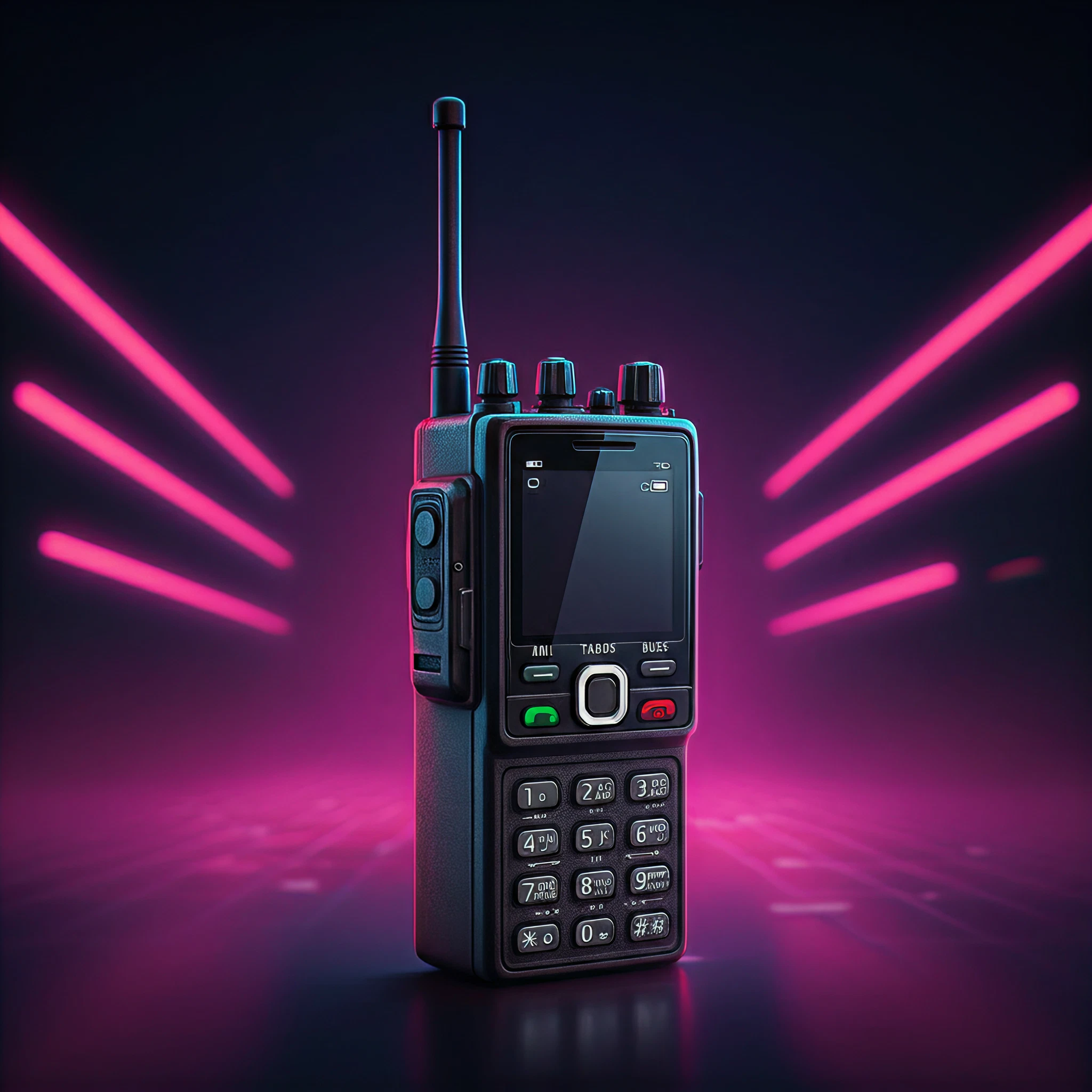 walkie talkie cell phone