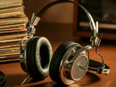 large headphones