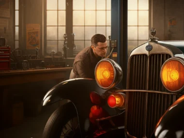 when were turn signals invented