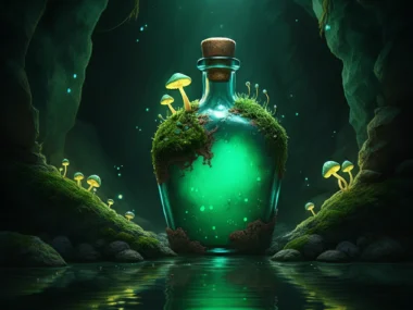 bottle grotto