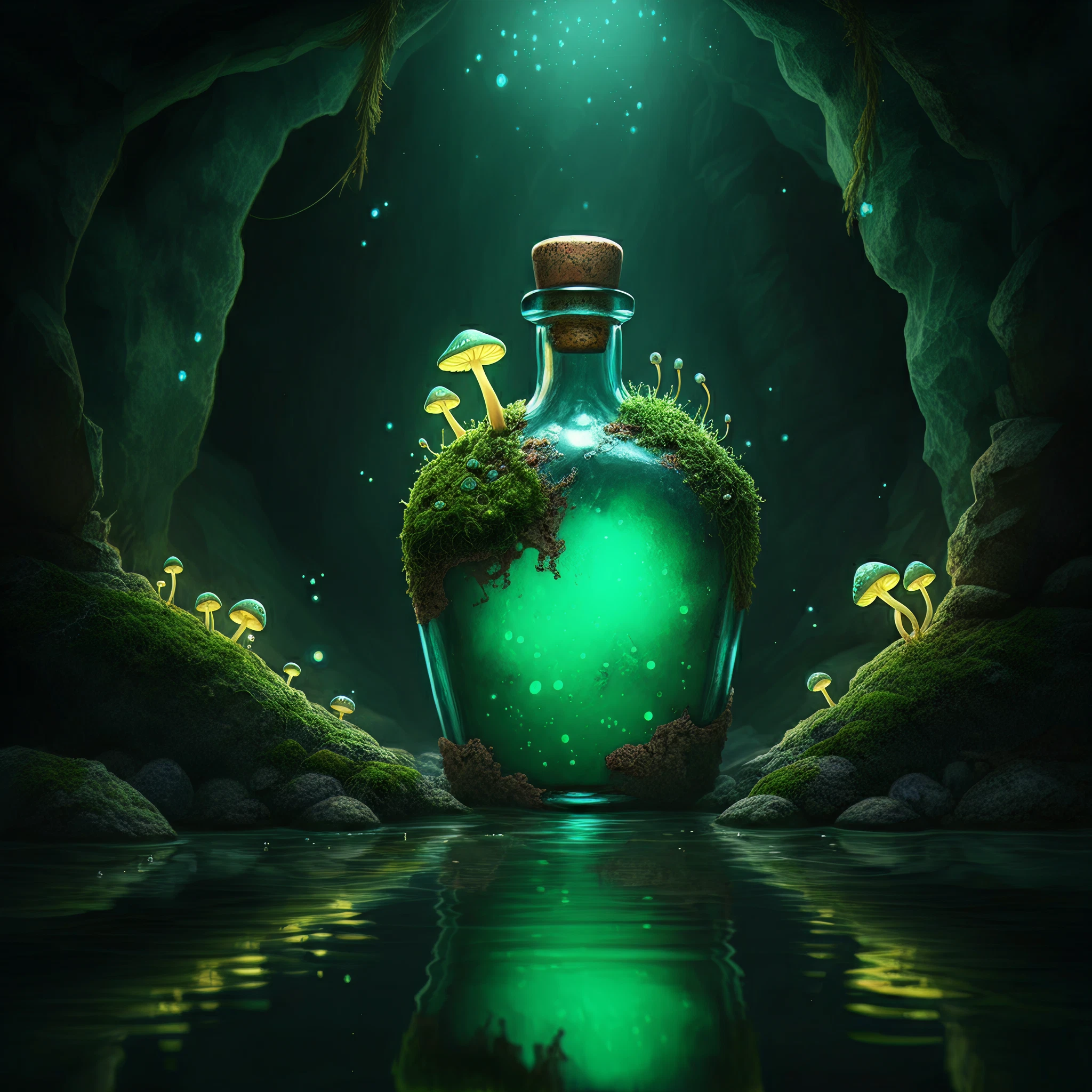 bottle grotto