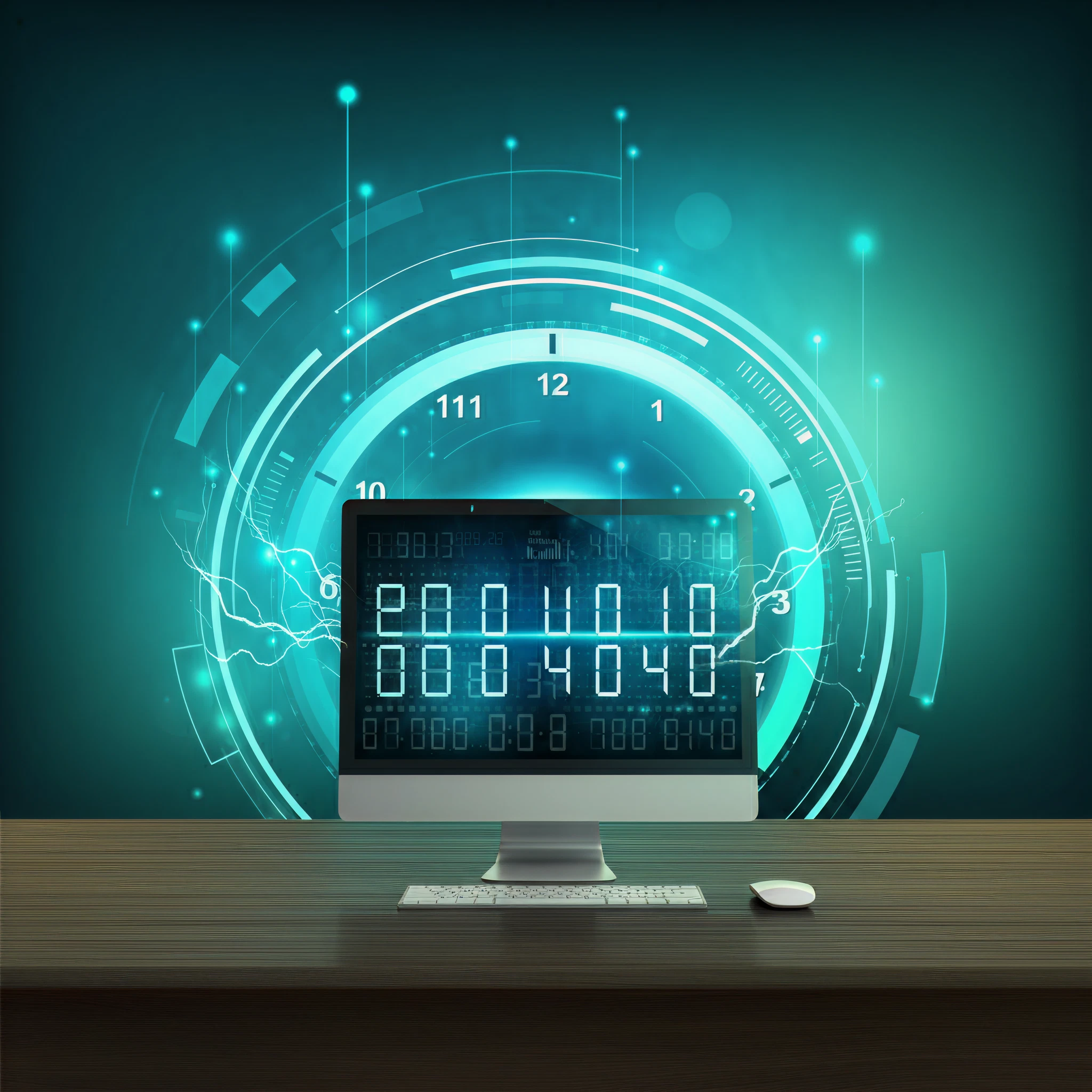 how much electricity does a computer use in 24 hours