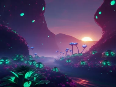 existence of life on a distant planet