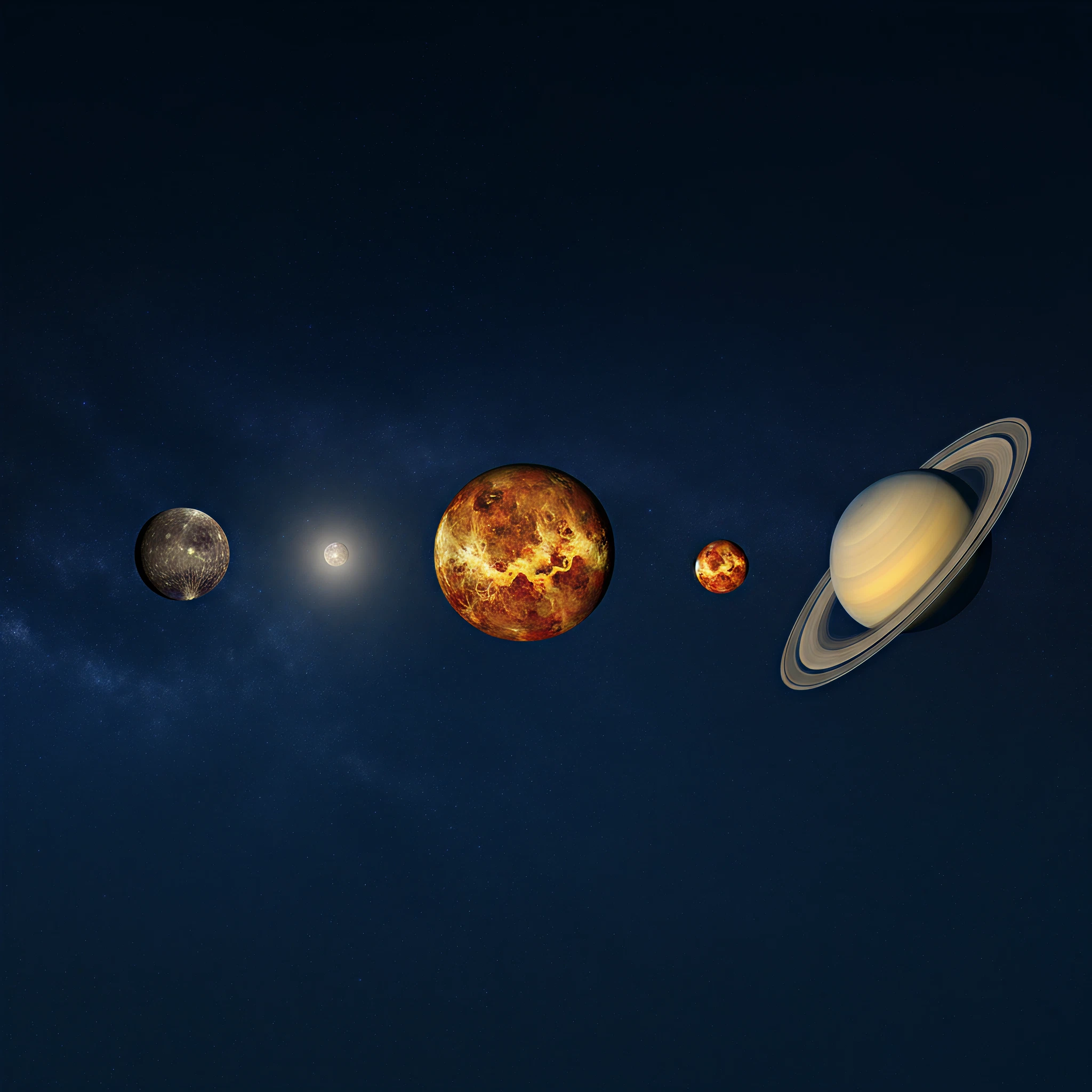 Mercury Venus and Saturn will delight observers