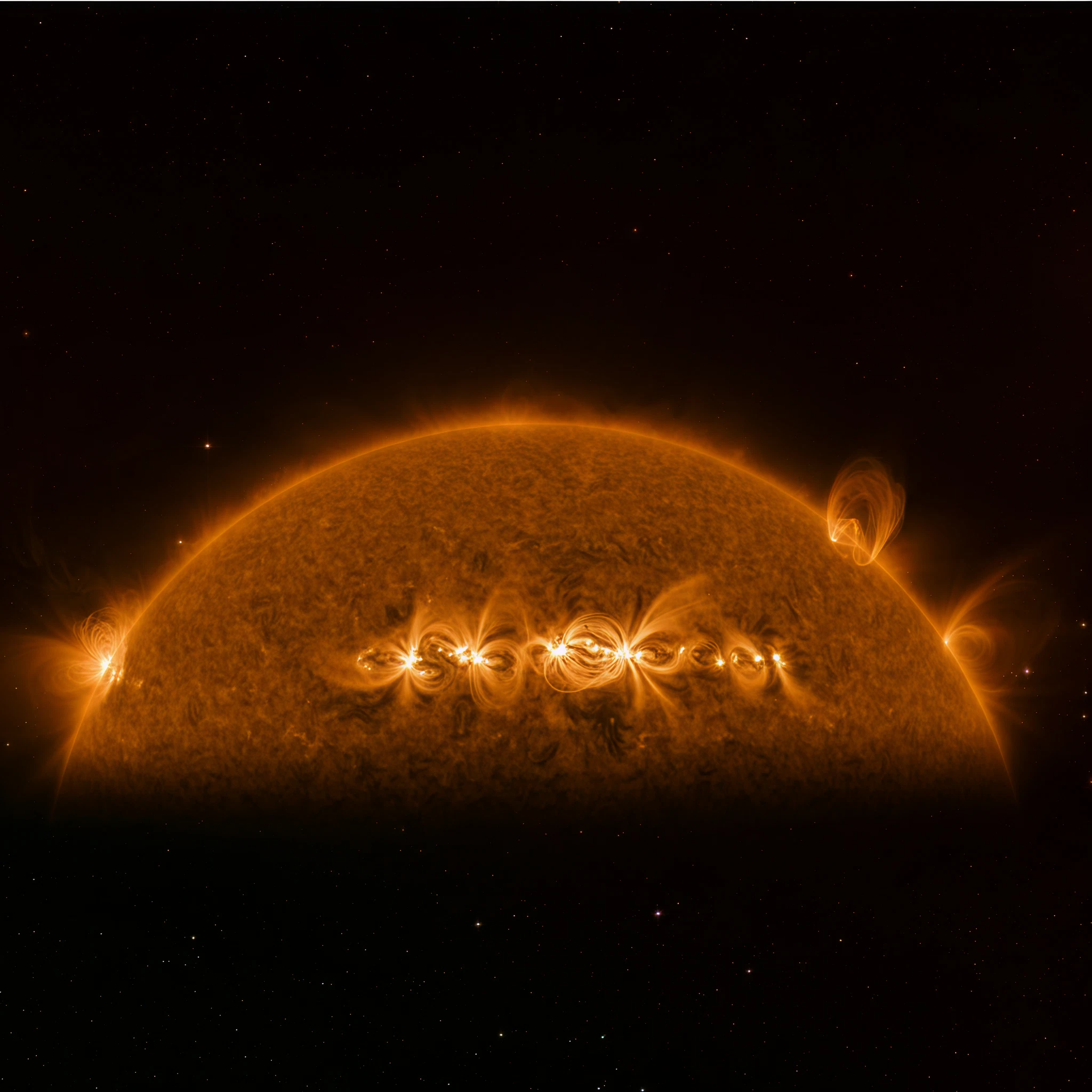 Widest high-resolution photograph of the Sun