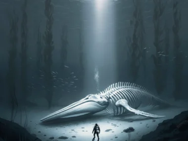A Diver Visited a Fallen Whale. When He Returned It Was Gone.