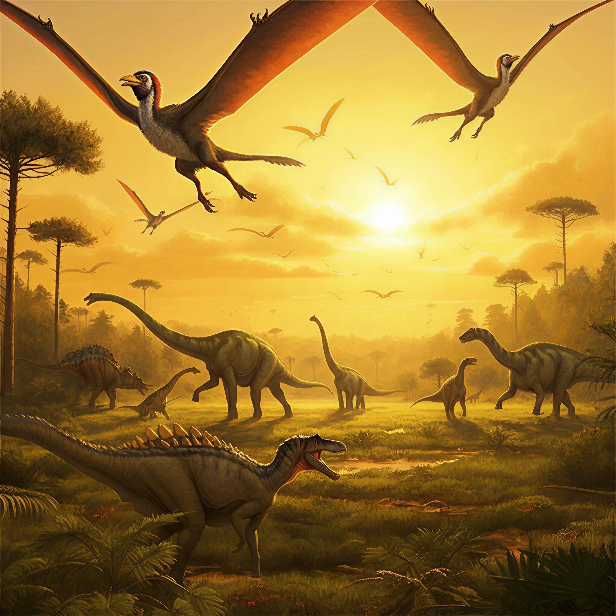 Tracks Show Flying Giants Walked with Dinosaurs