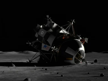 Here's why the private Athena lunar lander toppled over on the moon