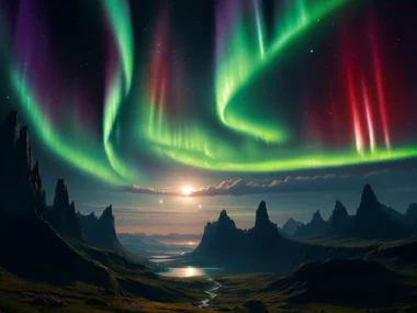 The most powerful solar storm ever recorded hit Earth in 12350 BC.