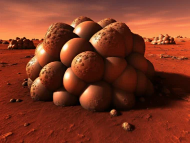 Martian Rocks Resembling Spider Eggs Spark Scientific Curiosity