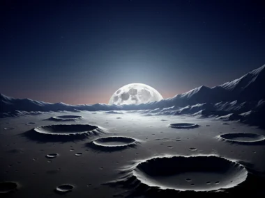 Exploring Lunar Surface Features