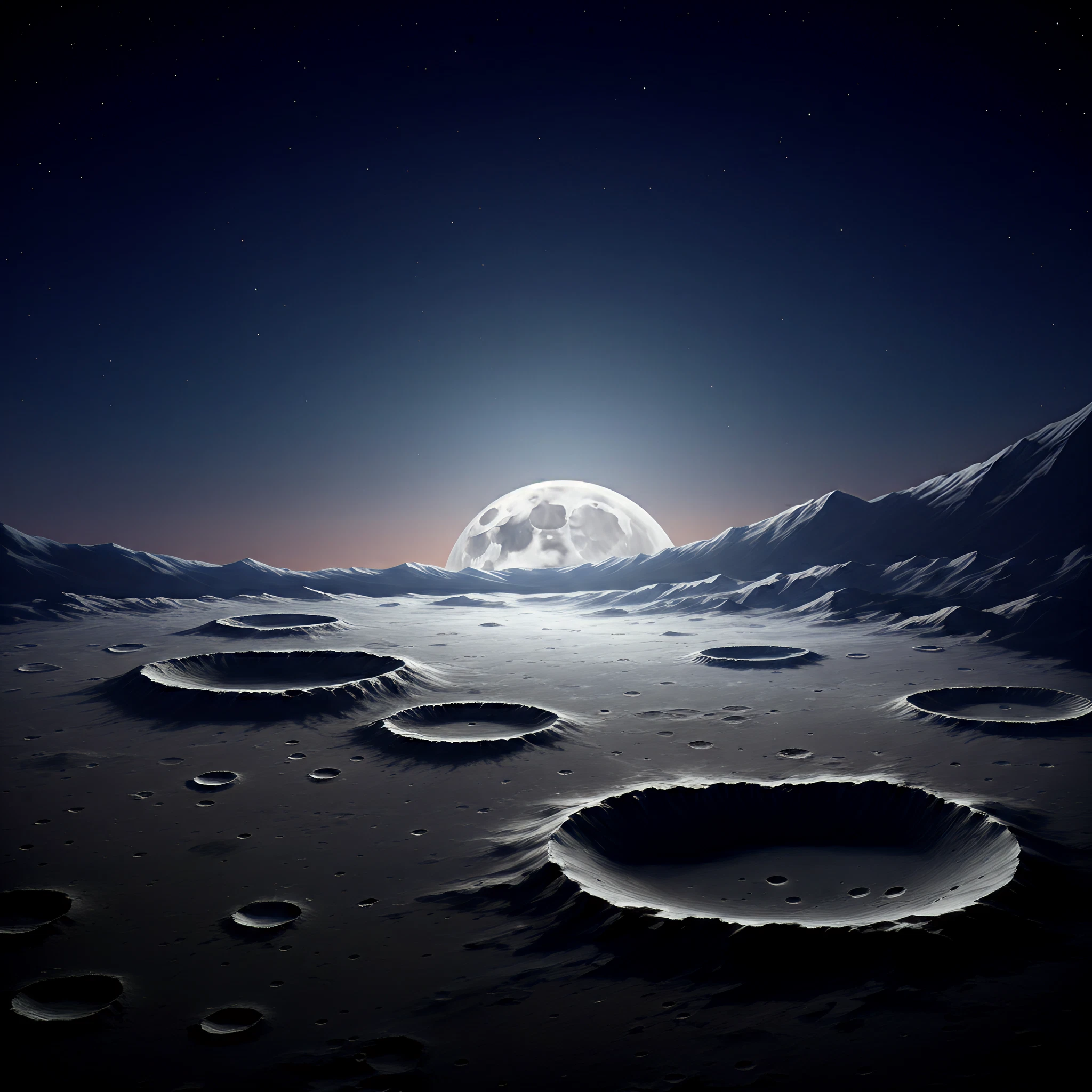 Exploring Lunar Surface Features