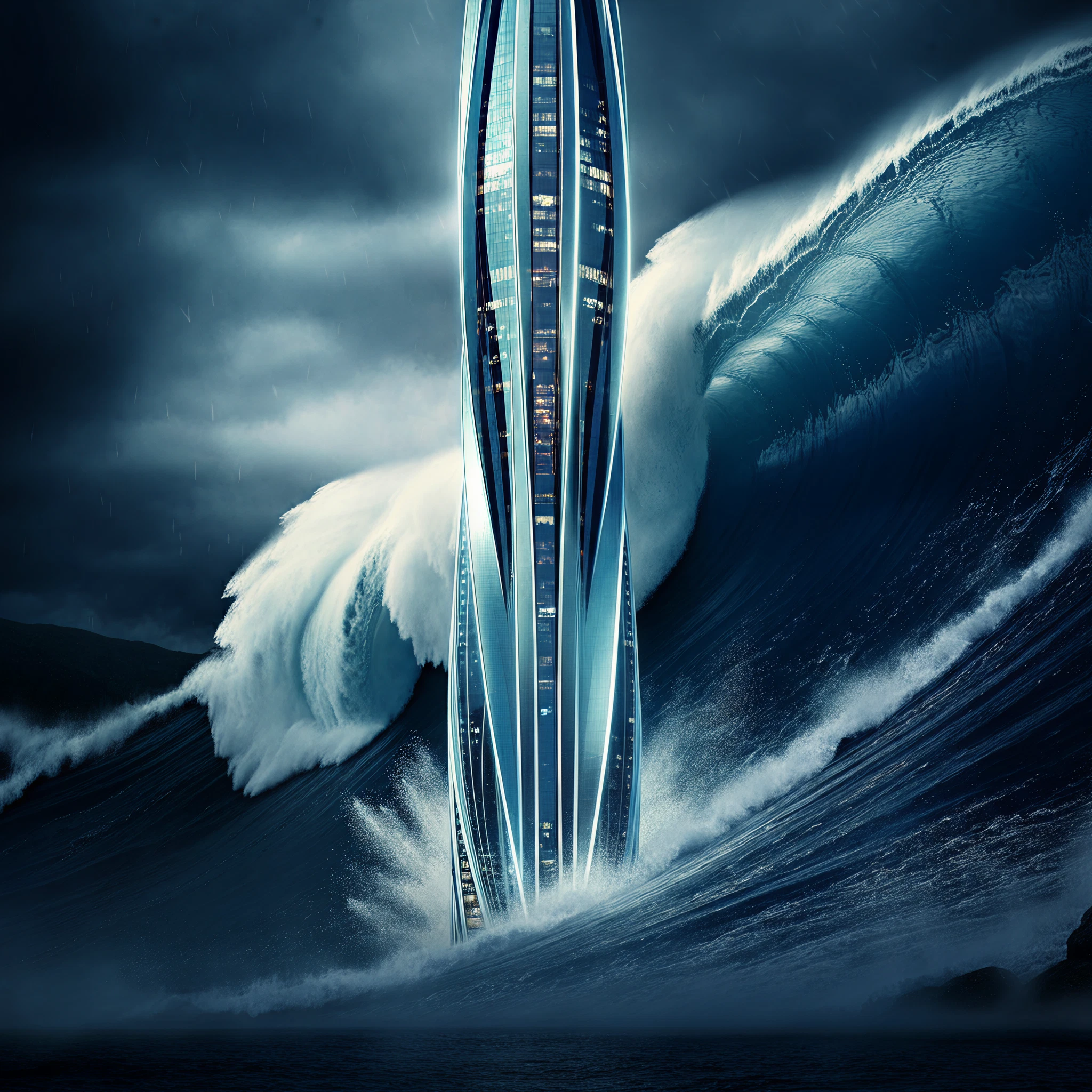 Understanding the Skyscraper Tsunami Hypothetical Scenario